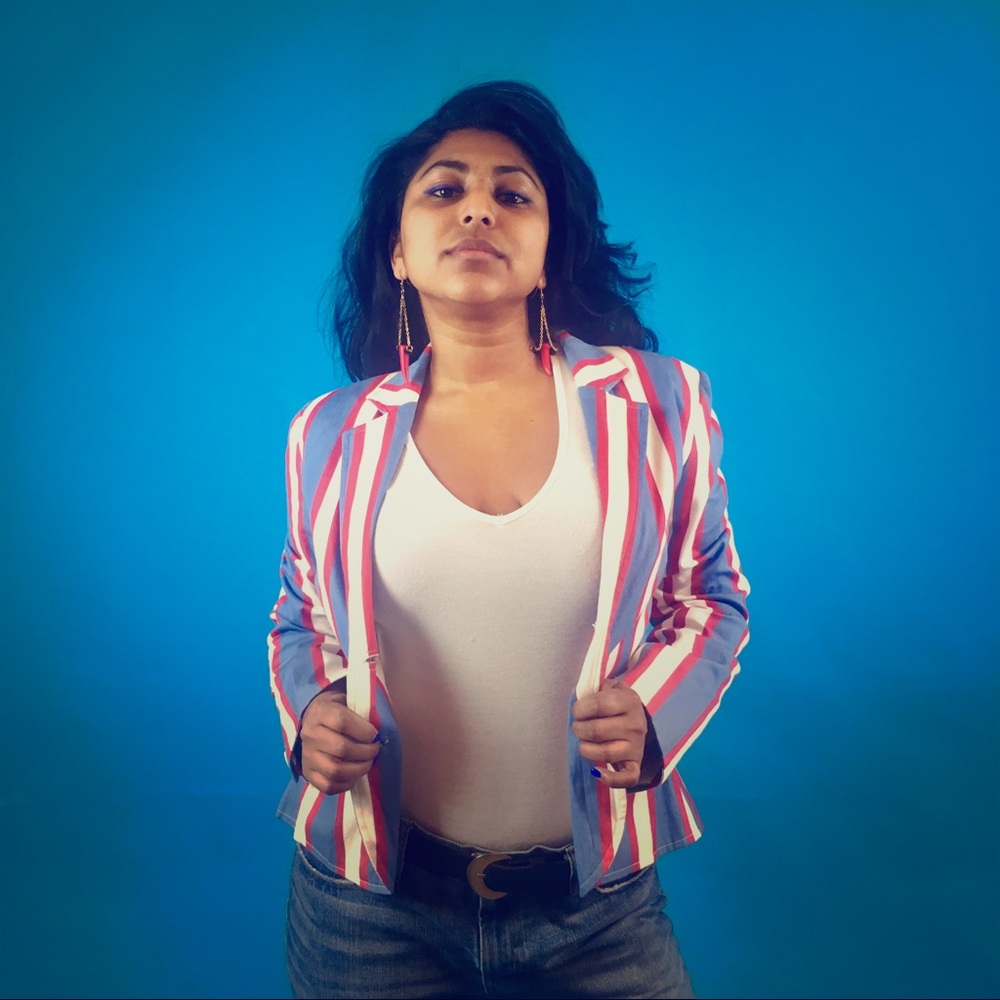 Vintage Ben Sherman Striped Blazer ❤️♡💙